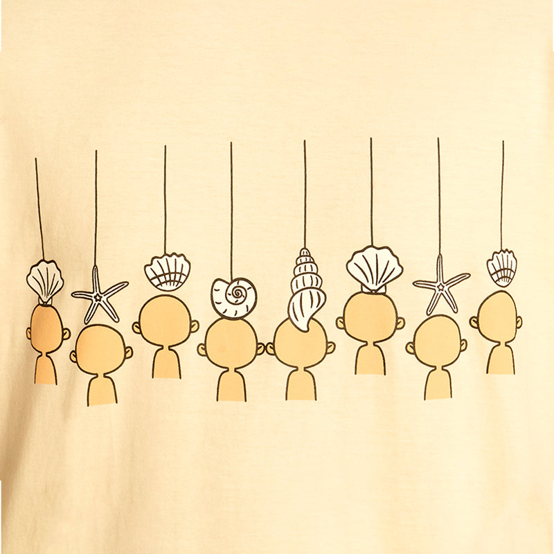 Ocean Air, Salty Hair Oversized T-Shirt