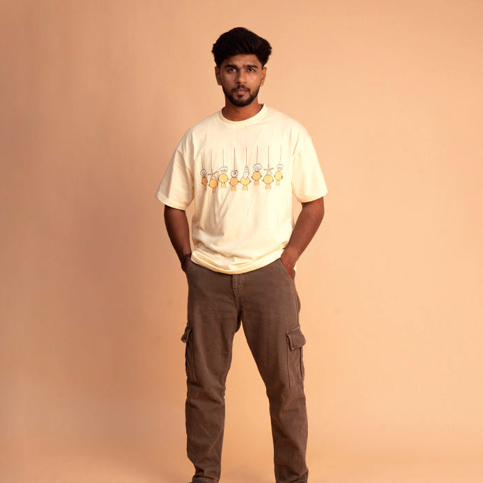 Ocean Air, Salty Hair Oversized T-Shirt