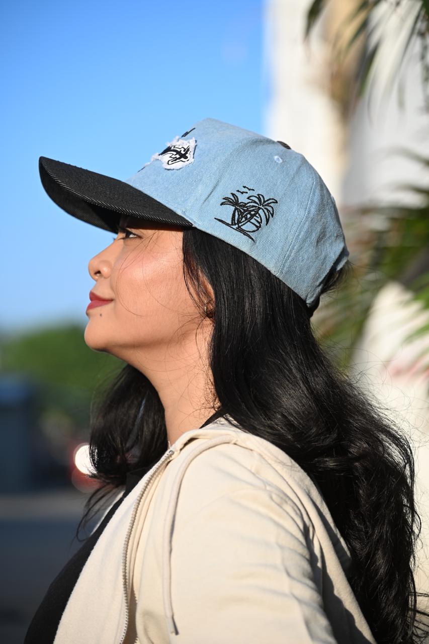 Travel Explore Denim Cap