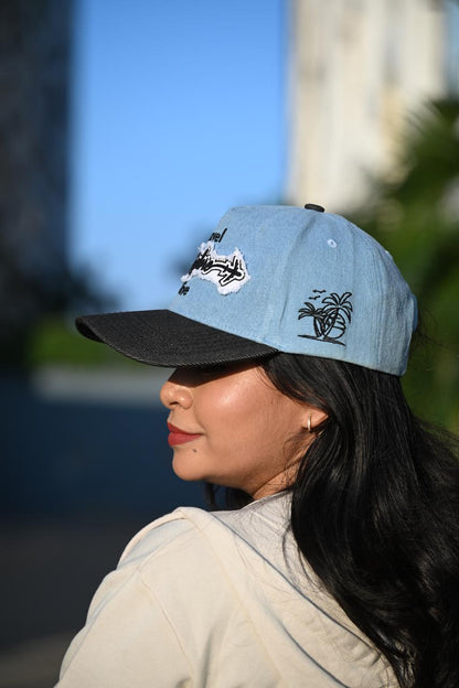 Travel Explore Denim Cap