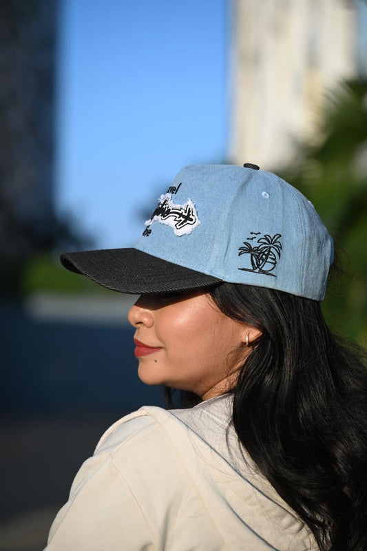 Travel Explore Denim Cap